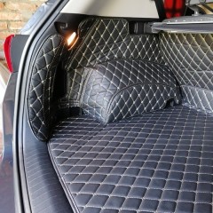 Фото покупателя: Кожаные коврики в багажник для Kia Sportage IV (2016+)
