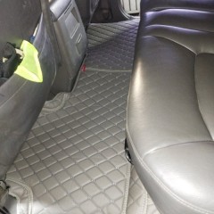 Фото покупателя: Кожаные 3D коврики Autozs Premium для Nissan Patrol V (Y61) Внедорожник 3 дв. (1997-2004)