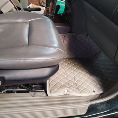 Фото покупателя: Кожаные 3D коврики Autozs Premium для Nissan Patrol V (Y61) Внедорожник 3 дв. (1997-2004)