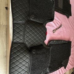Фото покупателя: Кожаные 3D коврики с ворсом для ВАЗ (Lada) 21099 Хэтчбек 5 дв. (1990-2011)