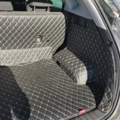 Фото покупателя: Кожаные коврики в багажник для Hyundai Tucson III (2015+)