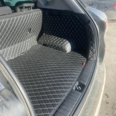 Фото покупателя: Кожаные коврики в багажник для Hyundai Tucson III (2015+)