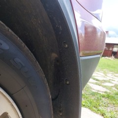 Фото покупателя: Брызговики для BMW X3 E83 2003-2010