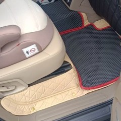 Фото покупателя: Кожаные 3D коврики Autozs Premium для Audi Q7 I Рестайлинг (2009-2015)
