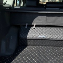 Фото покупателя: Кожаные коврики в багажник для Toyota Land Cruiser Prado 150 Series Внедорожник 3 дв. (2009-2013)