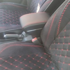 Фото покупателя: Подлокотник для Opel Astra H 2004-2014 (с USB) красная строчка
