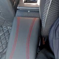 Фото покупателя: Подлокотник для Geely CK 1 2005-2016 красная строчка