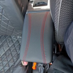 Фото покупателя: Подлокотник для Geely CK 1 2005-2016 красная строчка