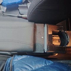 Фото покупателя: Подлокотник для Kia Rio 3 2011-2016 черная строчка