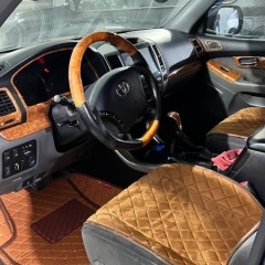 Фото покупателя: Кожаные 3D коврики Autozs Premium для Toyota Land Cruiser Prado 120 Series Внедорожник 3 дв. (2002-2009)