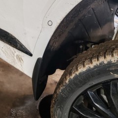Фото покупателя: Брызговики для Hyundai Palisade 2019+ с боковыми подножками