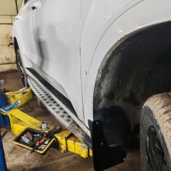 Фото покупателя: Брызговики для Hyundai Palisade 2019+ с боковыми подножками