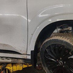Фото покупателя: Брызговики для Hyundai Palisade 2019+ с боковыми подножками