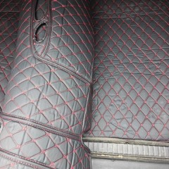 Фото покупателя: Кожаные коврики в багажник для Toyota RAV4 III (XA30) (2005-2010) Long