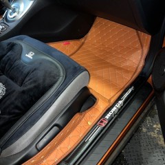 Фото покупателя: Кожаные 3D коврики Autozs Premium для Honda Civic VIII Хэтчбек 5 дв. (2005-2008)
