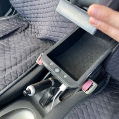Фото покупателя: Подлокотник для Geely CK 1 2005-2016 c USB красная строчка