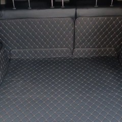 Фото покупателя: Кожаные коврики в багажник для Mitsubishi Outlander III (2012+)