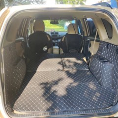 Фото покупателя: Кожаные коврики в багажник для Toyota RAV4 III (XA30) (2005-2010) Long