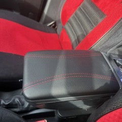 Фото покупателя: Подлокотник для Geely CK 1 2005-2016 красная строчка