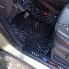 Фото покупателя: Кожаные 3D коврики с ворсом для Ford Kuga II (2012+)