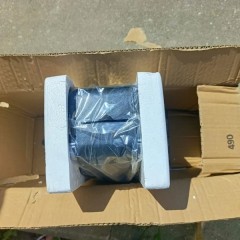 Фото покупателя: Подлокотник для Honda Fit, Jazz I 2004-2008 c USB красная строчка