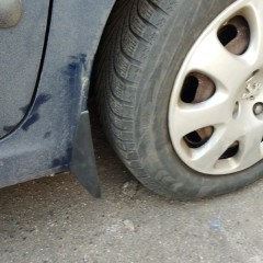 Фото покупателя: Брызговики для Peugeot 307 2001-2008 A