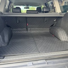 Фото покупателя: Кожаные коврики в багажник для Toyota Land Cruiser Prado 150 Series Внедорожник 3 дв. (2009-2013)
