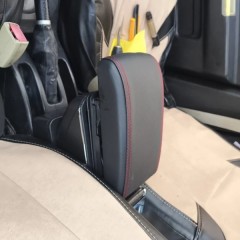 Фото покупателя: Подлокотник для Geely CK 1 2005-2016 c USB красная строчка