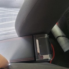 Фото покупателя: Подлокотник для Opel Corsa c USB красная строчка