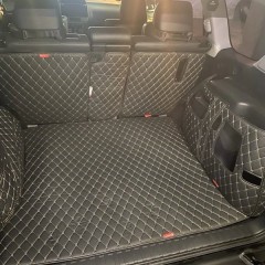 Фото покупателя: Кожаные коврики в багажник для Toyota Land Cruiser Prado 150 Series Рестайлинг 2 Внедорожник 5 дв. (2017+) 5 мест