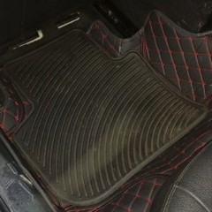 Фото покупателя: Кожаные 3D коврики Autozs Premium для Volkswagen Passat B8 Седан (2014+)