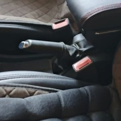 Фото покупателя: Подлокотник для Opel Astra H 2004-2014 (с USB) красная строчка