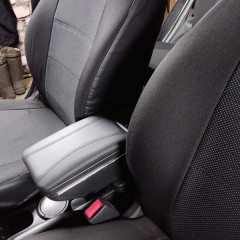 Фото покупателя: Подлокотник для Kia Rio 3 2011-2016 черная строчка