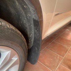 Фото покупателя: Брызговики для BMW X3 F25 2010+ (передние)