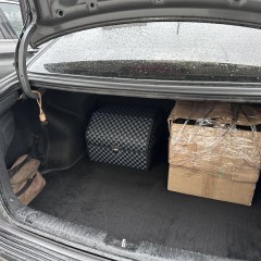Фото покупателя: Ворсовый коврик в багажник Kia Rio III седан (2011-2017)