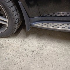Фото покупателя: Брызговики для Mercedes-Benz GL-Класс GL350, GL450 2006-2012 с боковыми подножками