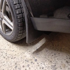 Фото покупателя: Брызговики для Mercedes-Benz GL-Класс GL350, GL450 2006-2012 с боковыми подножками