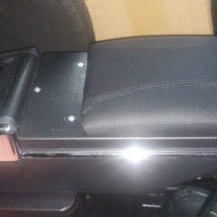 Фото покупателя: Подлокотник для Kia Rio 3 2011-2016 черная строчка