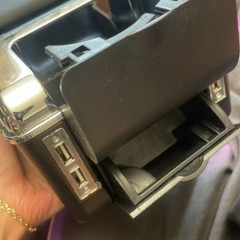 Фото покупателя: Подлокотник для ВАЗ (Lada) XRAY 1 2015+ c USB красная строчка