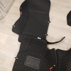 Фото покупателя: Кожаные 3D коврики Autozs Premium для Toyota Hilux VII (2006-2011)
