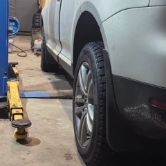 Фото покупателя: Брызговики для Volkswagen Touareg 1 2007-2010