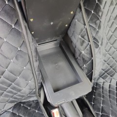 Фото покупателя: Подлокотник для Opel Corsa c USB красная строчка
