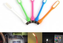 Гибкий USB мини фонарь