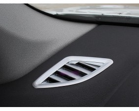 Декоративные накладки для боковых отверстий обдува салона BMW X1 F48 2016+