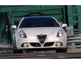 Светодиодные противотуманные фары с ангельскими глазками для Alfa Romeo Giulietta 940 (2010-2016)