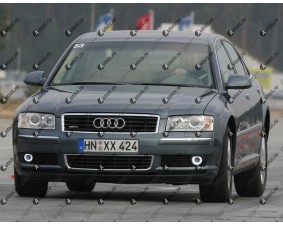 Светодиодные противотуманные фары с ангельскими глазками для Audi A8 D3 (2003-2005)
