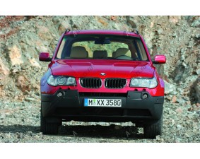 Светодиодные противотуманные фары с ангельскими глазками для BMW X3 2003-2006