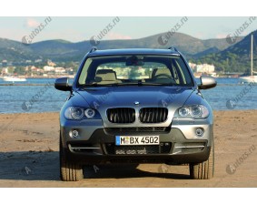 Светодиодные противотуманные фары с ангельскими глазками для BMW X5 E70 Кроссовер (2006-2010)