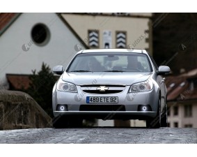 Светодиодные противотуманные фары с ангельскими глазками для Chevrolet Epica 1 (2006-2010)