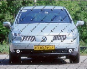 Светодиодные противотуманные фары с ангельскими глазками для Renault Vel Satis 1 (2002-2005)